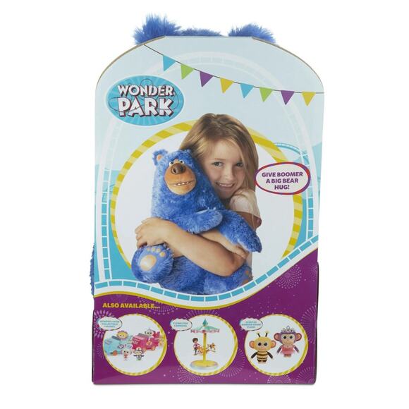 Wonder Park 'Huggable Boomer' 14" Plush Bear Brand New In Box 2019 Paramount - Picture 4 of 8